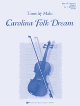 Carolina Folk Dream Orchestra sheet music cover